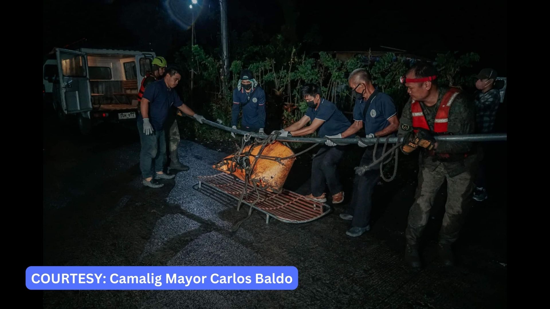 3 sa 5 na nasawi sa bumagsak na Cessna Plane sa Albay naibaba na ng mga otoridad