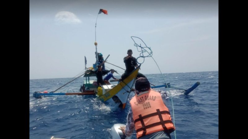 Apat na crew ng isang motorbanca nailigtas sa Cagayan