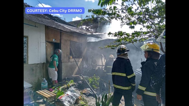 34 na pamilya nawalan ng tirahan sa sunog sa Cebu City