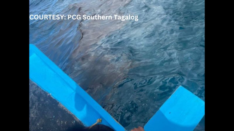 Isla Verde sa Batangas naapektuhan na din ng oil spill