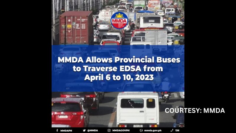Provincial Buses papayagang dumaan sa EDSA mula Apr. 6 hanggang Apr. 10