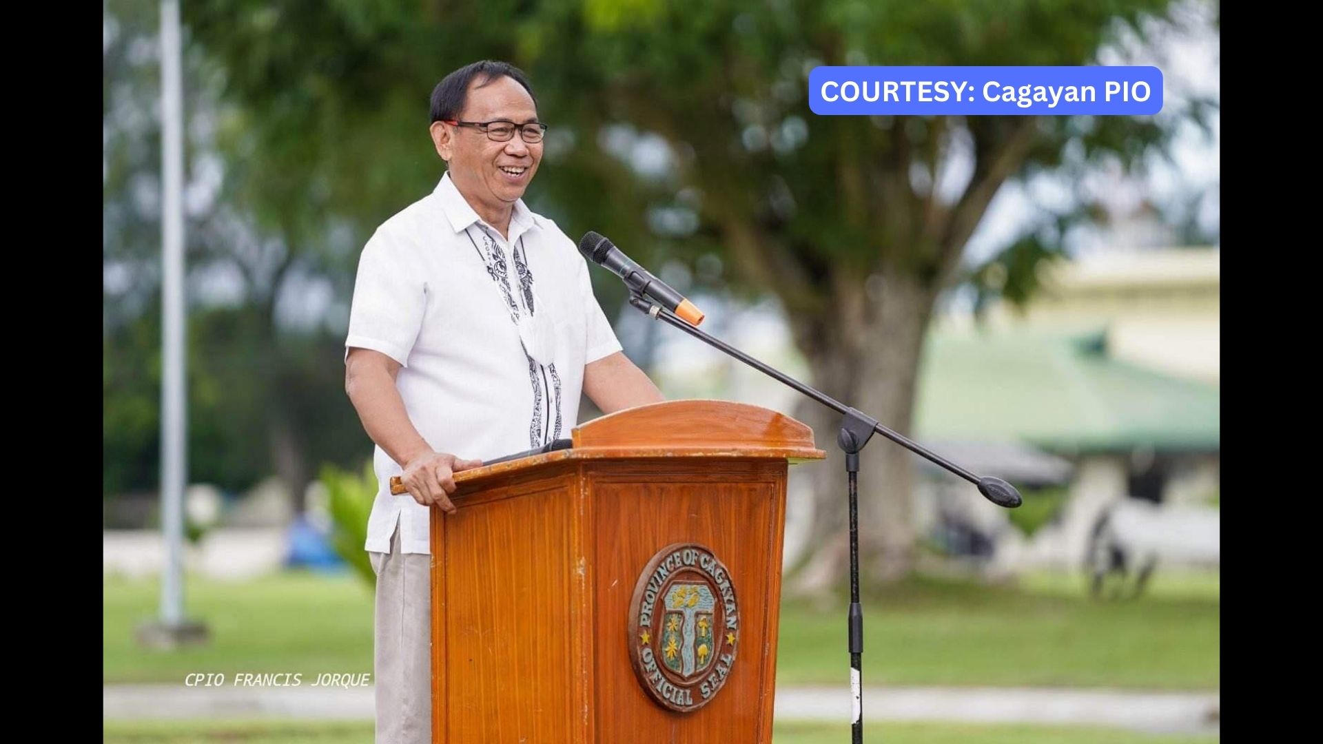 Disqualification case vs Cagayan Gov. Manuel Mamba ibinasura ng Comelec en banc