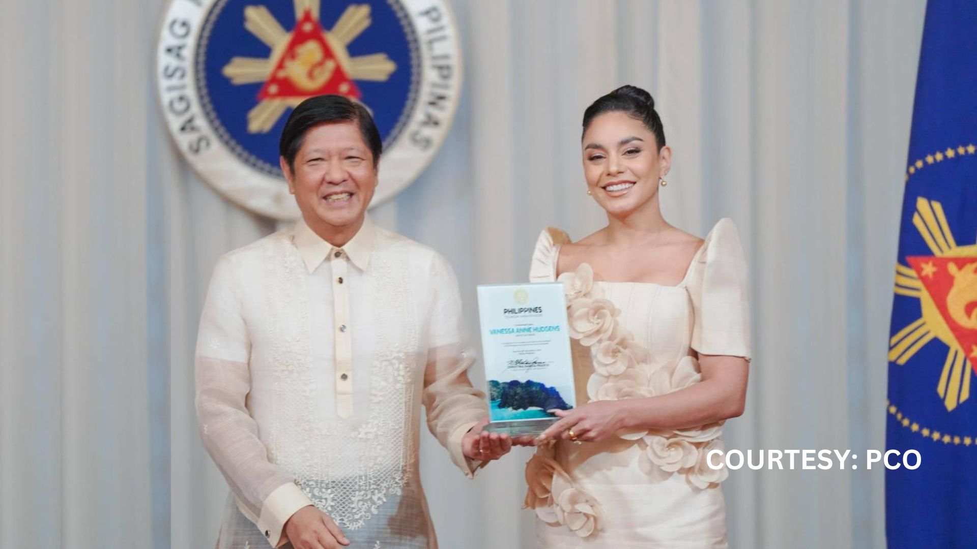 Vanessa Hudgens ginawaran bilang Global Tourism Ambassador ng Malakanyang