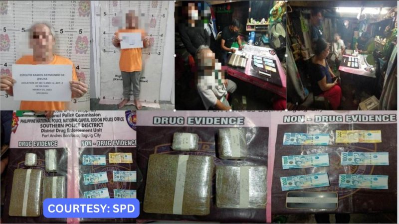 Lolo timbog sa Pateros drug bust