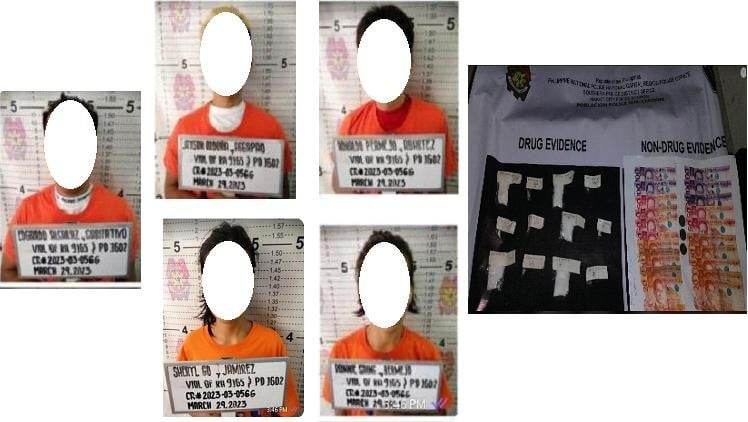 P479K ‘shabu’ nakumpiska, 5 suspek timbog sa Makati