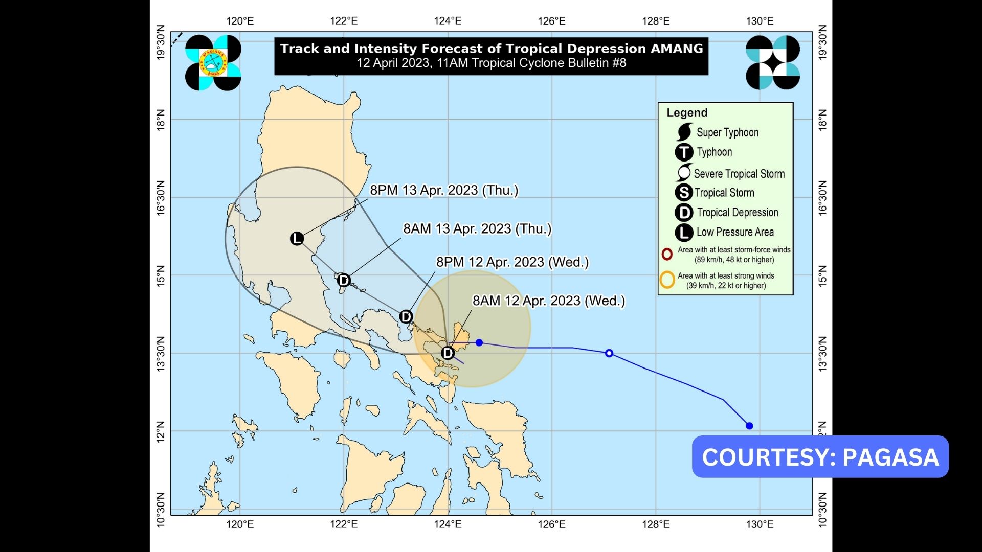 Bagyong Amang napanatili ang lakas; Signal No. 1 nakataas sa marami pang lugar sa Luzon