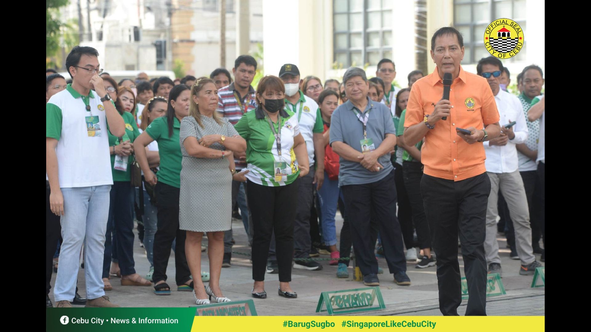 Cebu City Mayor Rama tiniyak na mare-renew ang kontrata ng mga casual at job order employees ng City Hall