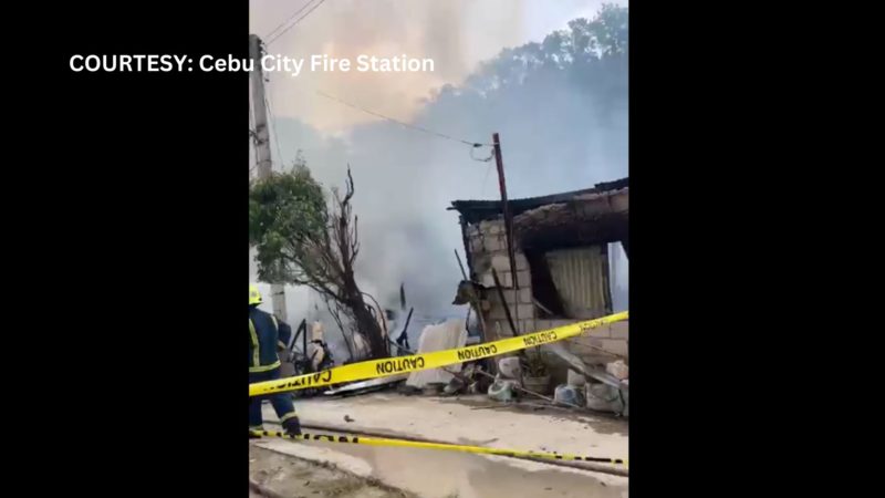 1 patay sa sunog sa Cebu City