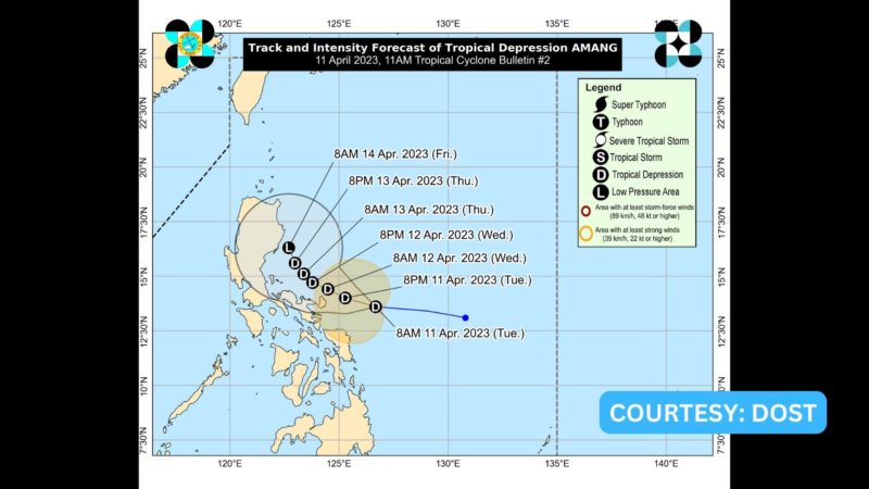 Mas maraming lugar sa Luzon at Visayas isinailalim sa Signal No. 1 dahil sa Bagyong Amang