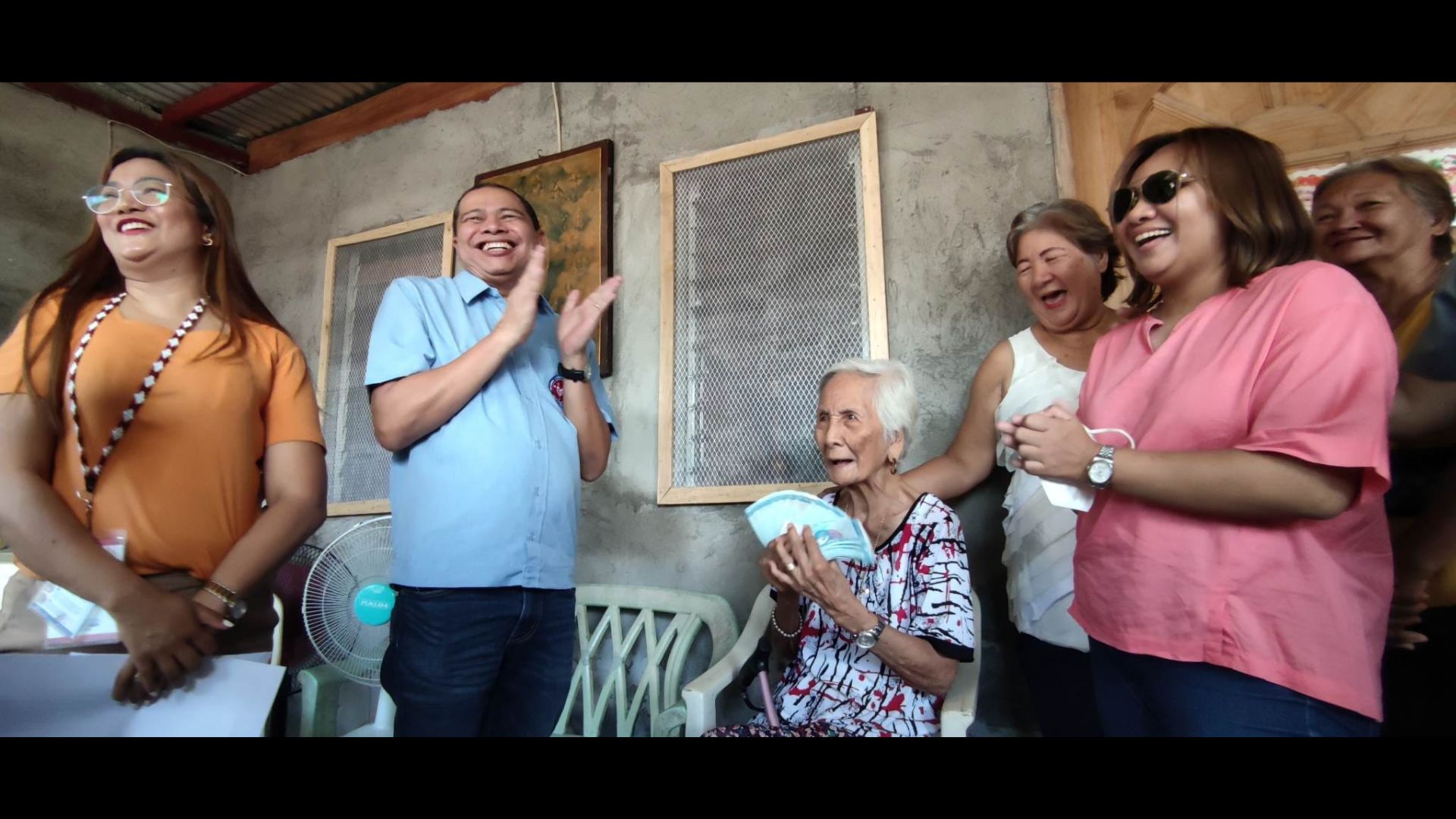 2 centenarians sa GenSan tumanggap ng P100k cash incentives