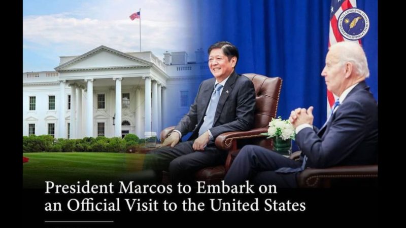 Pangulong Marcos makikipagpulong kay Pres. Joe Biden sa kaniyang official visit sa US
