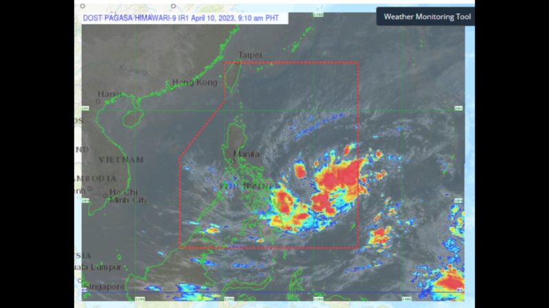 LPA binabantayan ng PAGASA sa silangang bahagi ng Mindanao