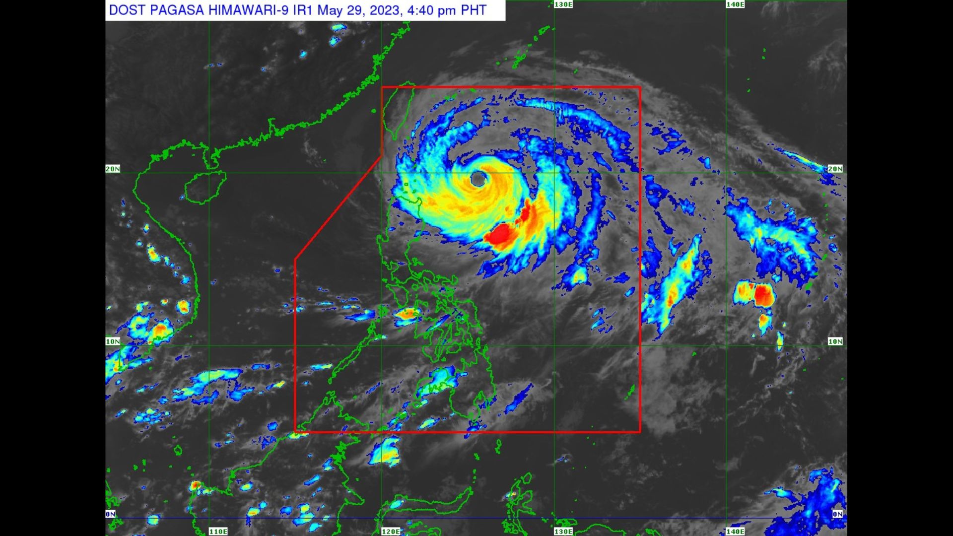 Typhoon Betty lalo pang bumagal; signal number 2 nakataas sa Batanes at bahagi ng Cagayan