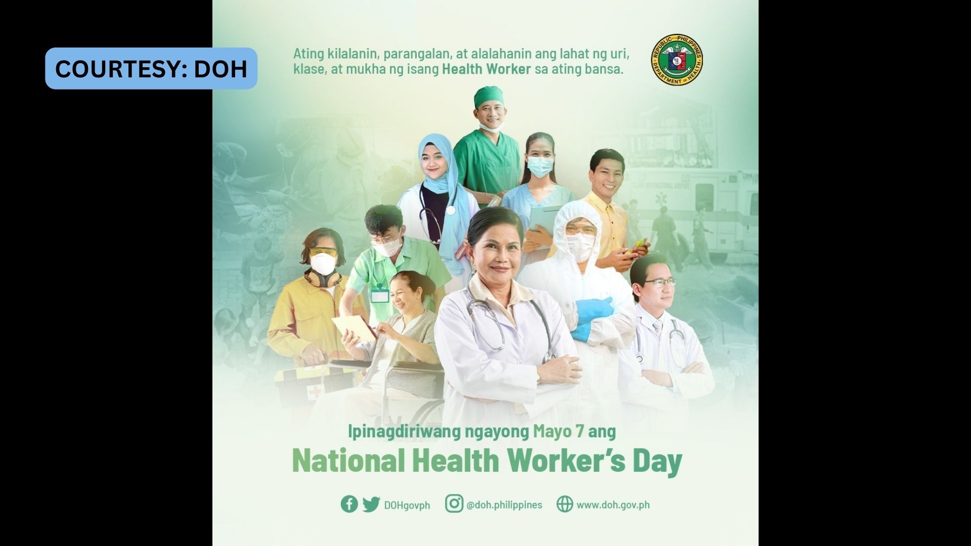 DOH ipinagdiwang ang National Health Workers’ Day