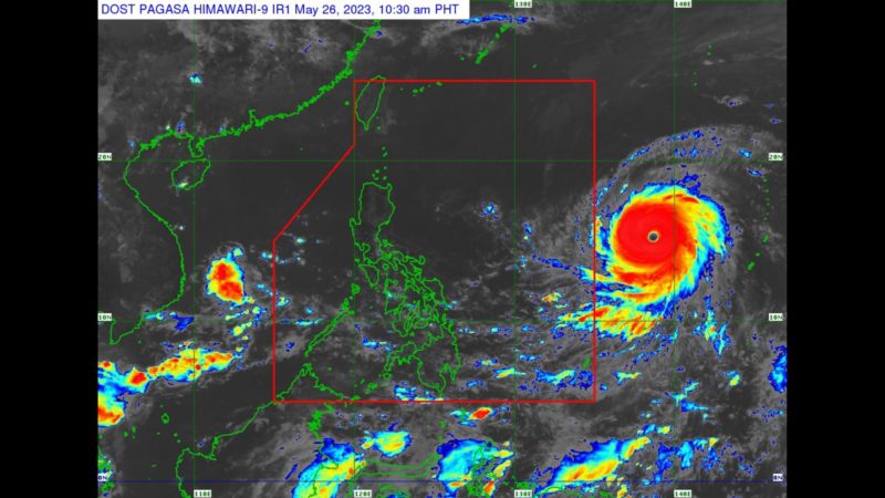 Super Typhoon Mawar lumakas pa habang papalapit sa bansa