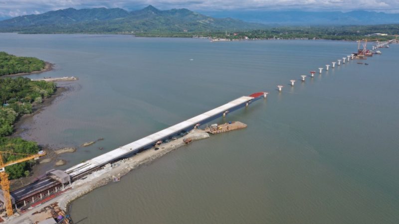 Pinakamahabang Sea-Crossing Bridge Project sa Northern Mindanao, 69 percent nang kumpleto ayon sa DPWH