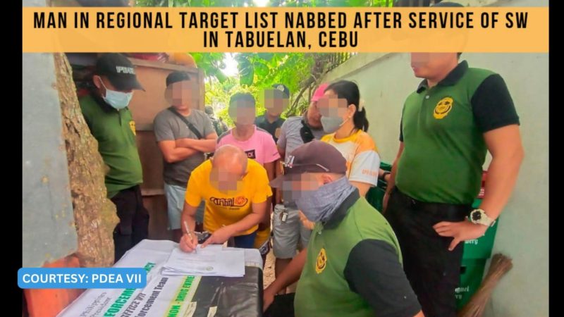 Lalaking nasa Regional Target List arestado sa Cebu