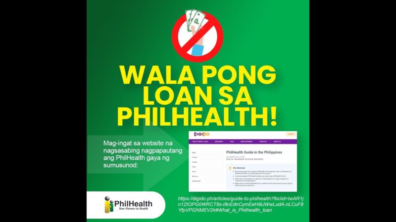 Publiko pinag-iingat sa mga nag-aalok ng PhilHealth Loan