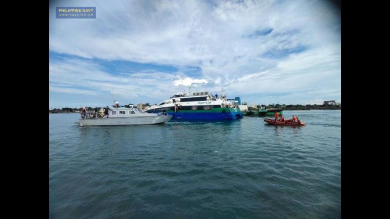 Nasugatan sa banggaan ng fast craft at cargo vessel sa Cebu umakyat na sa 25 ayon sa PCG