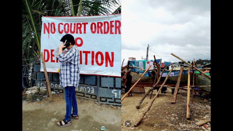 Nakaambang pag-demolish sa mga kabahayan sa isang barangay sa Catbalogan City, pinalagan