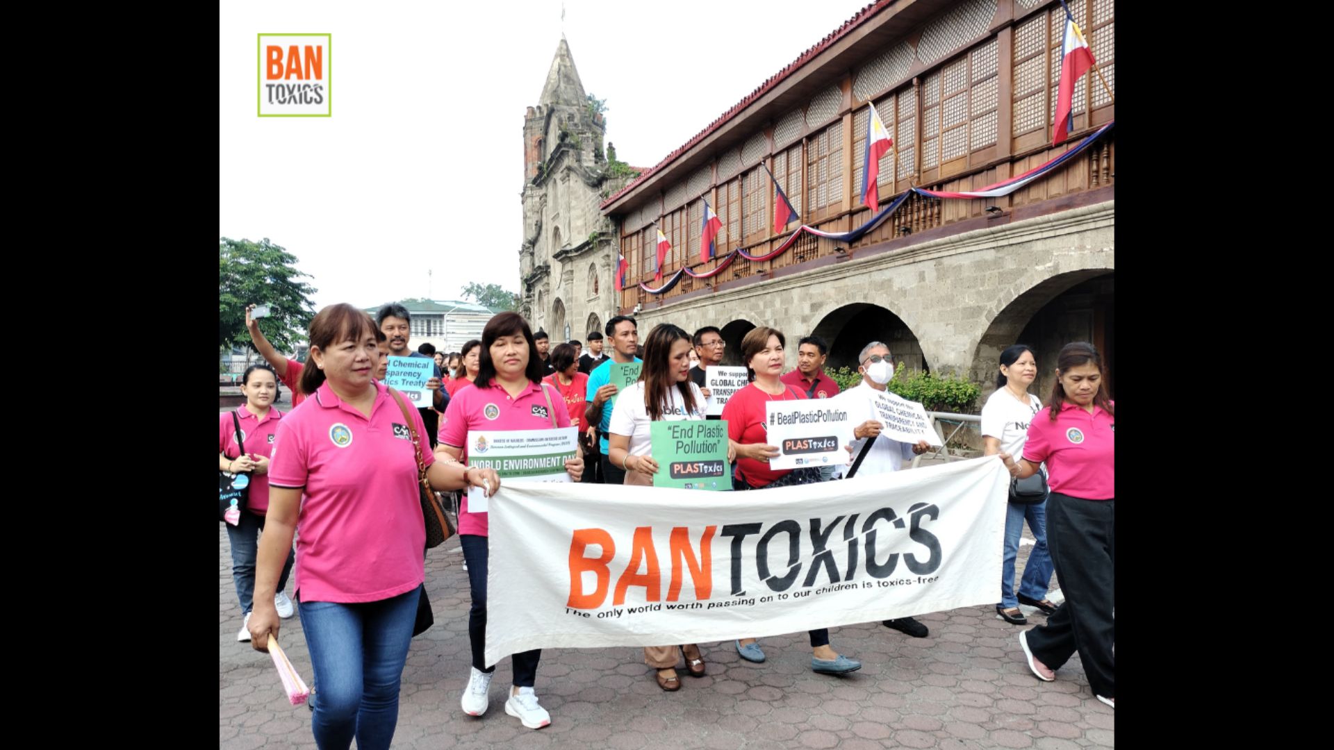 “Walk for creation” idinaos ng environment watchdog group na BAN Toxics