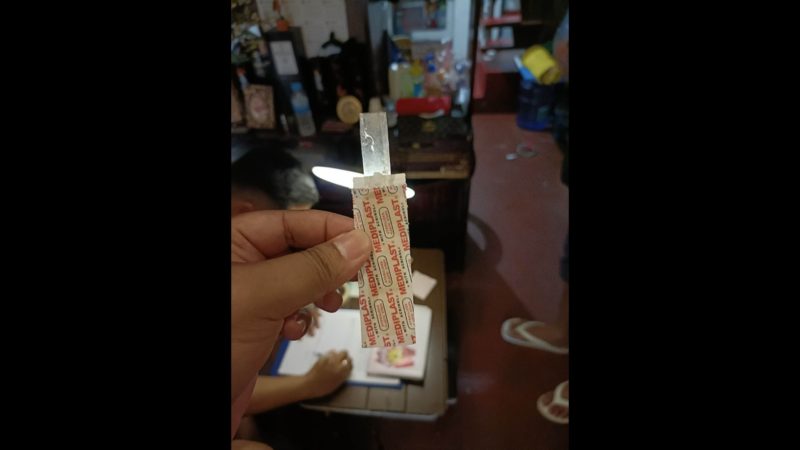 Band aid ginamit sa bentahan ng iligal na droga sa Pasay