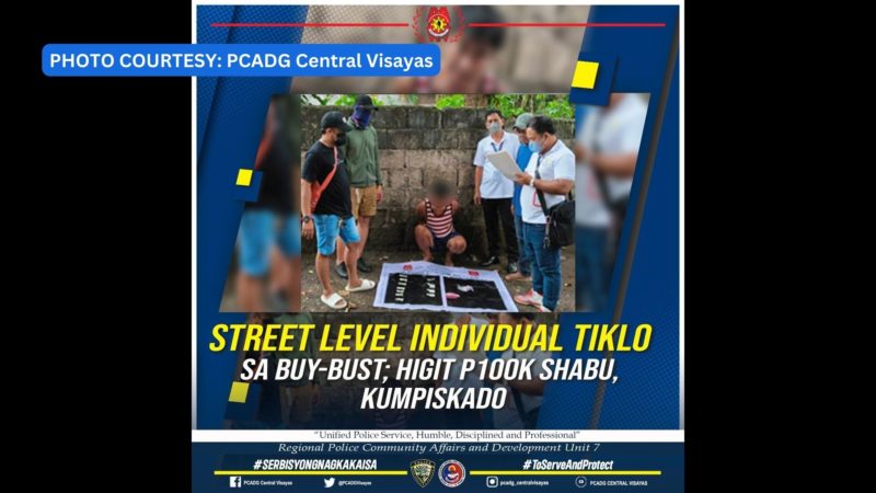 Street Level Individual tiklo sa buy-bust sa Cebu City