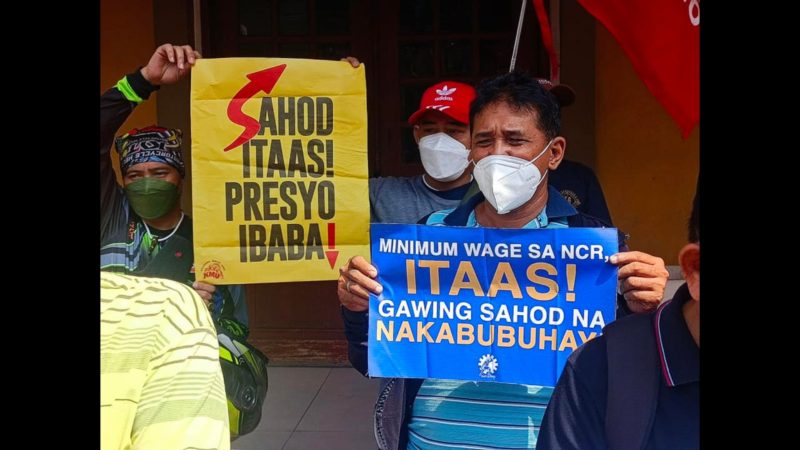 P40 na dagdag sahod sa mga manggagawa sa NCR, barya lang ayon sa KMU