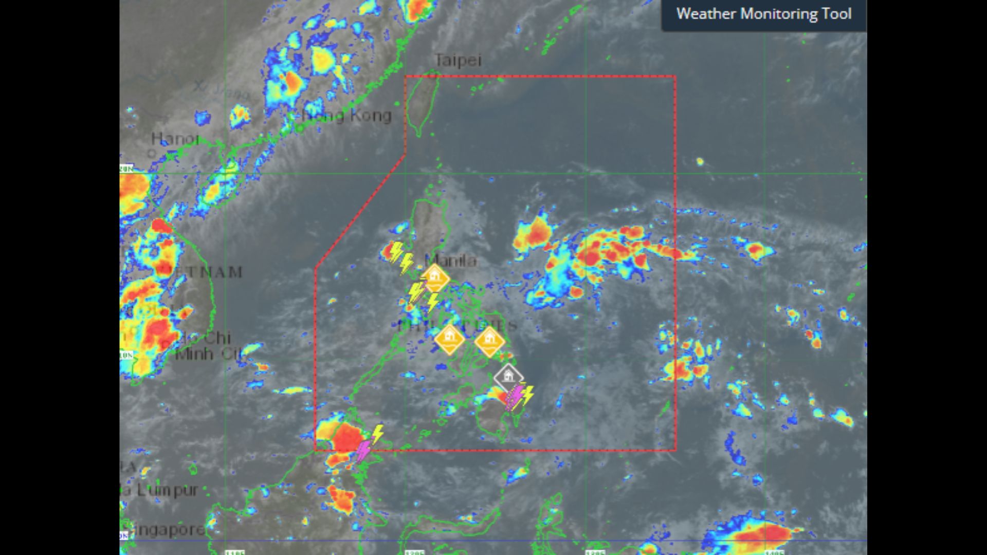 Binabantayang LPA ng PAGASA pumasok na sa bansa