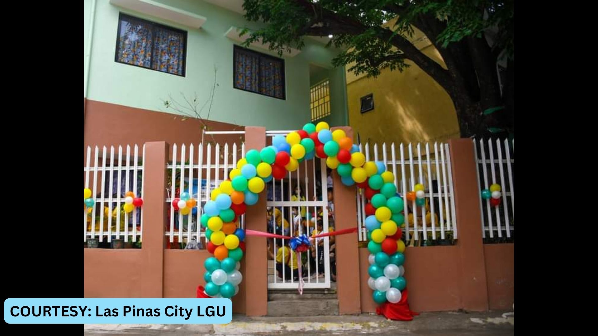 Bagong Childhood Development Center pinasinayaan ng Las Piñas LGU