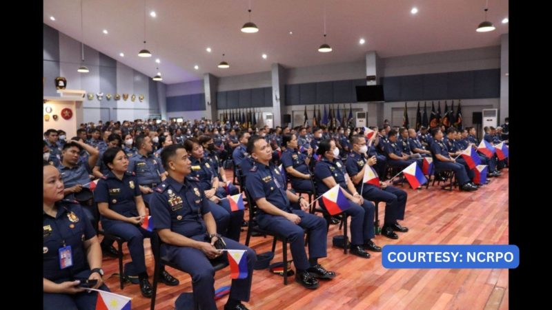 NCRPO nakiisa sa pagdiriwang ng ika-125 taon ng Araw ng Kalayaan