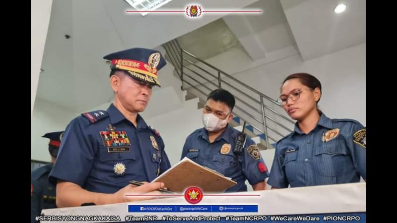 NCRPO chief nag-inspeksiyon sa mga presinto sa SPD