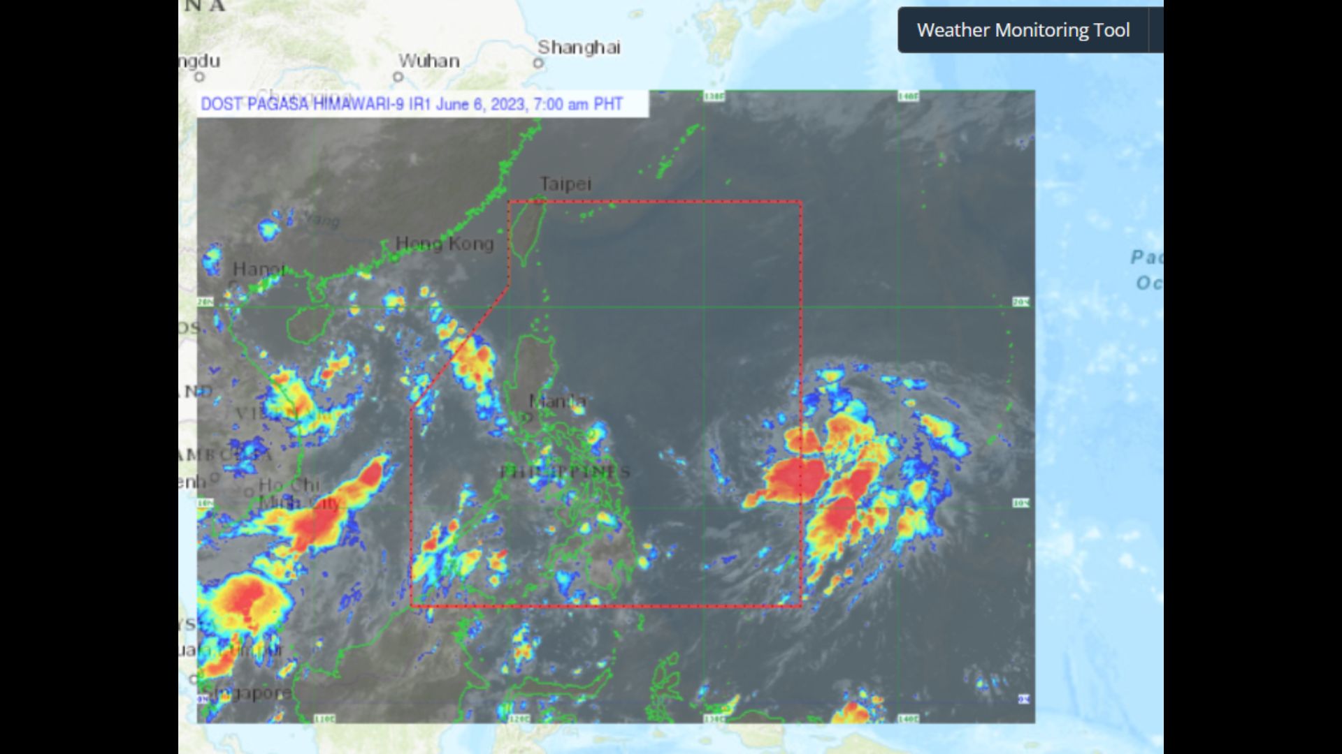 LPA binabantayan ng PAGASA sa Eastern Visayas