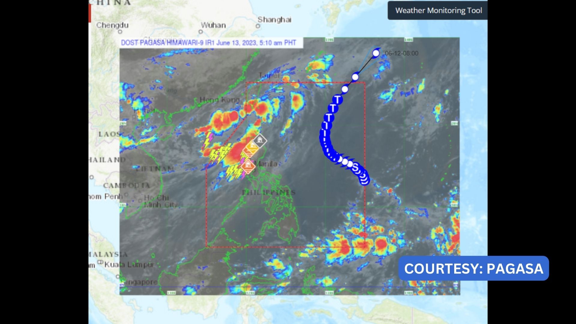 Habagat magpapaulan pa rin sa Luzon ayon sa PAGASA