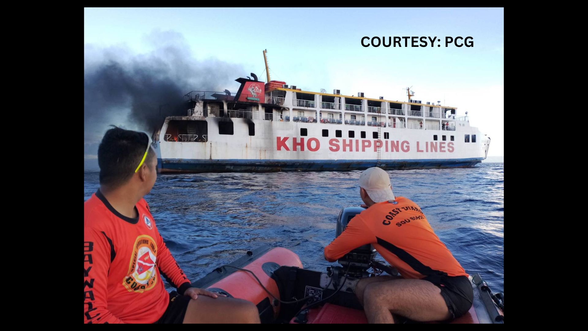 Sunog sa barko sa Bohol naideklara ng fire out