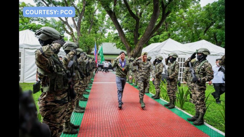 Pangulong Marcos dumalo sa anibersaryo ng Special Forces Regiment Airborne