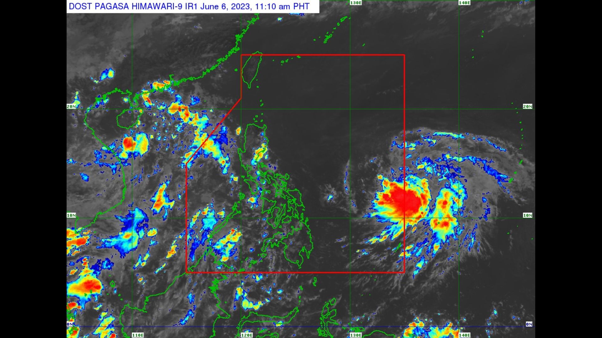 LPA sa Eastern Visayas nang ganap na bagyo; pinangalanang Chedeng ng PAGASA