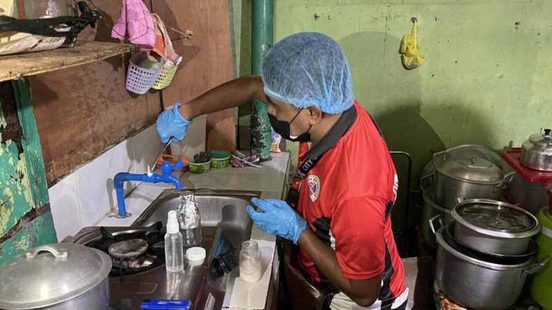 Resulta sa food at water samples hinihintay pa ng Taguig LGU