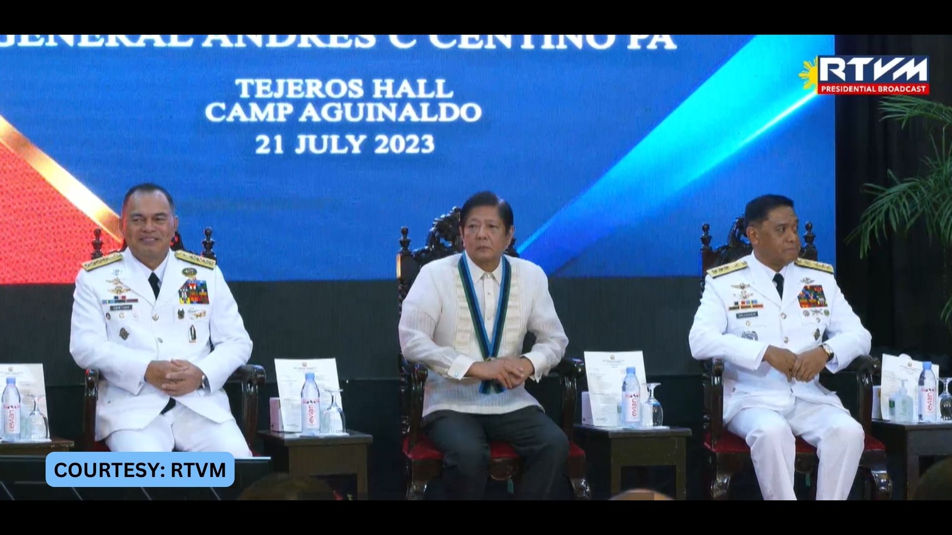 Pangulong Marcos dumalo sa Change of Command sa AFP