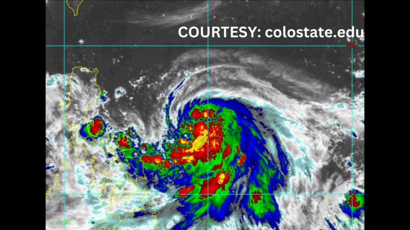 Bagyong Egay lumakas pa isa ng Severe Tropical Storm ayon sa PAGASA