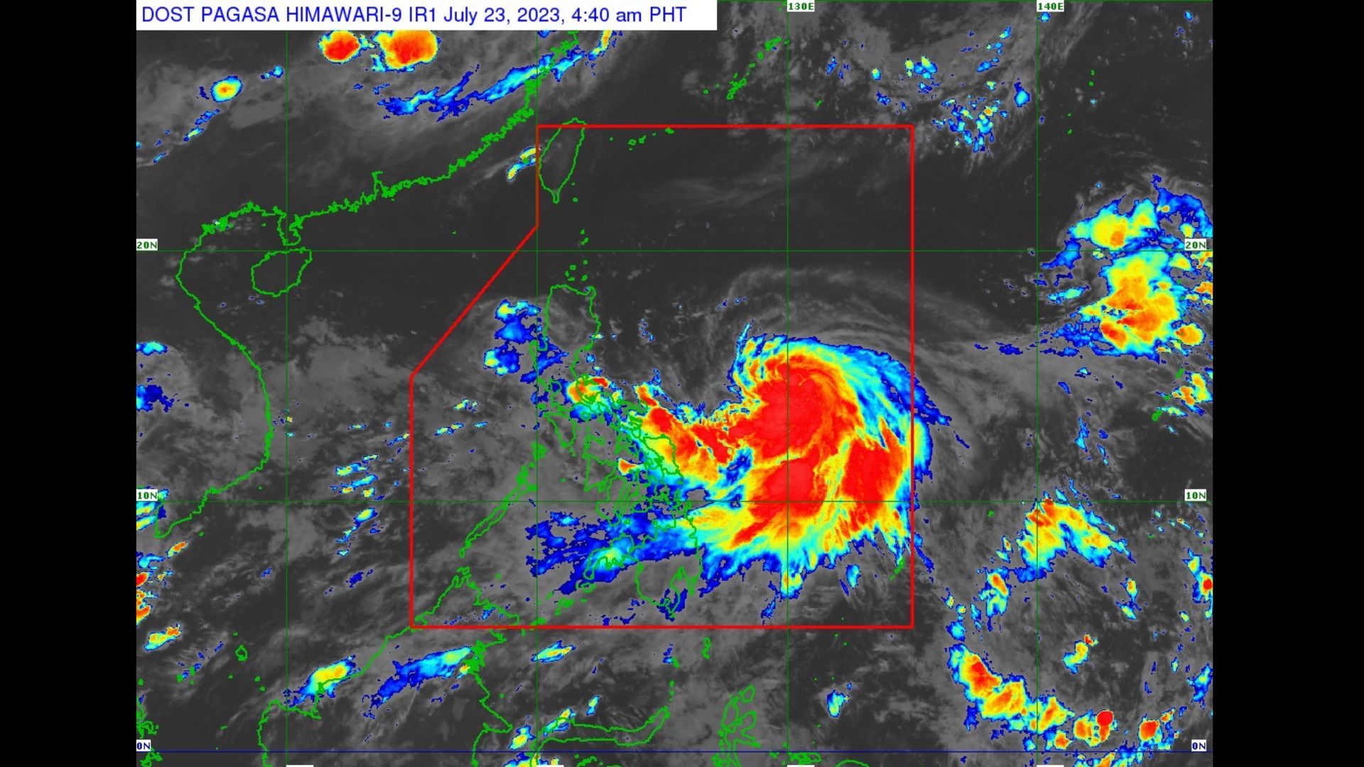 Bagyong Egay lumakas pa; aabot na sa Severe Tropical Storm category sa susunod na mga oras