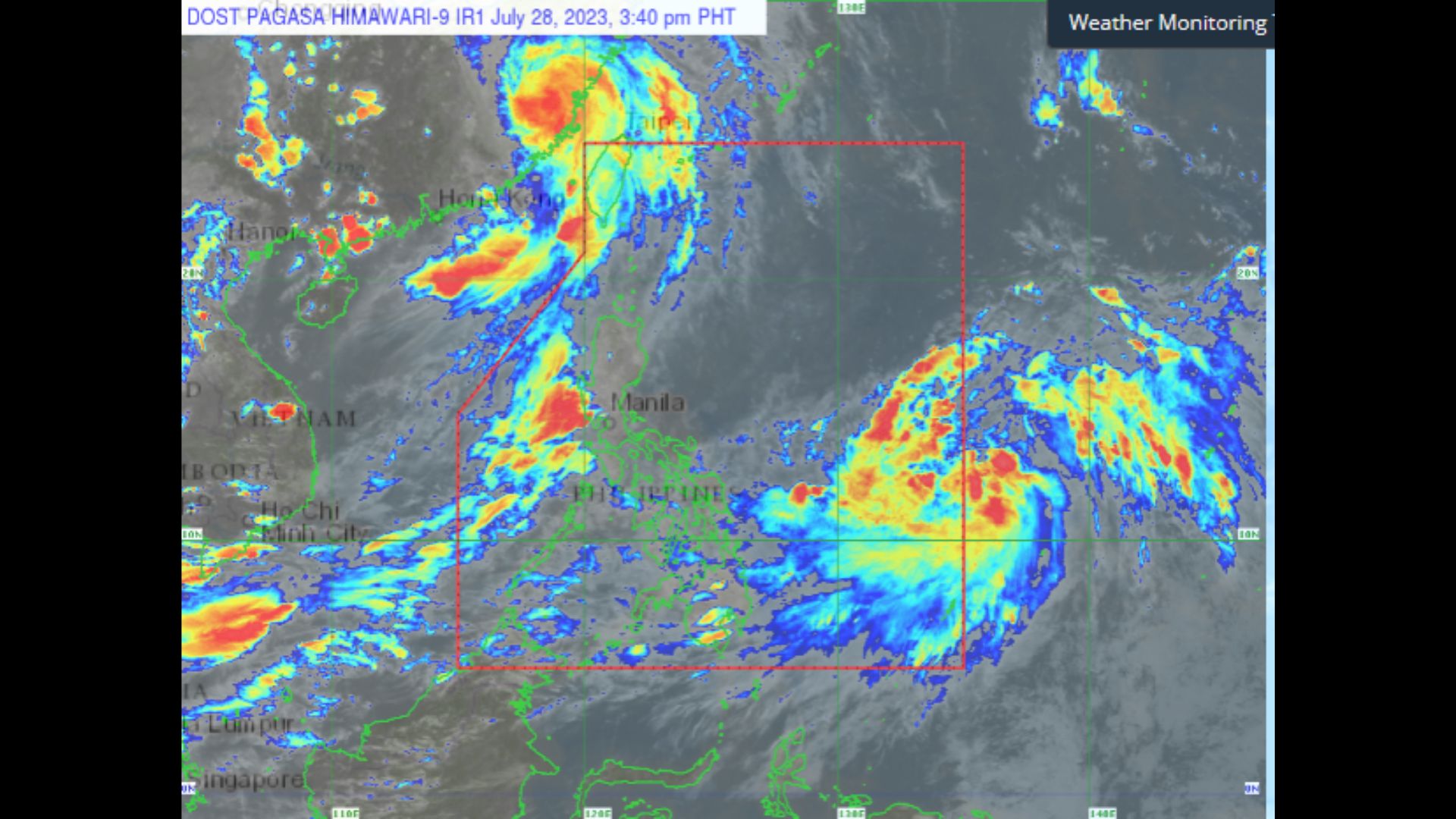 Bagyong may international name na Khanun aabot sa typhoon category; palalakasin din ang Habagat