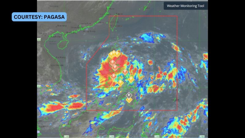 LPA sa bahagi ng Quezon magpapaulan sa malaking bahagi ng bansa