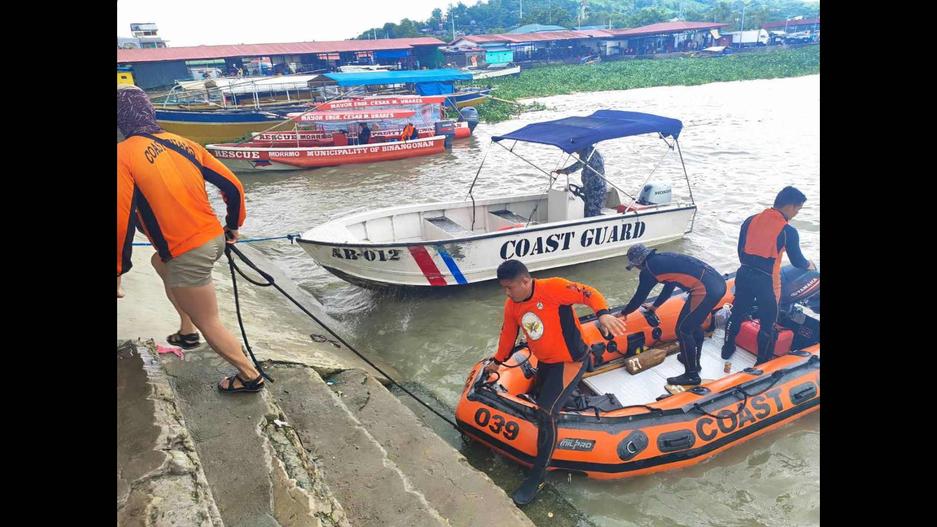 Underwater Search and Rescue/Retrieval Operations sa Talim Island sa Binangonan inihinto na