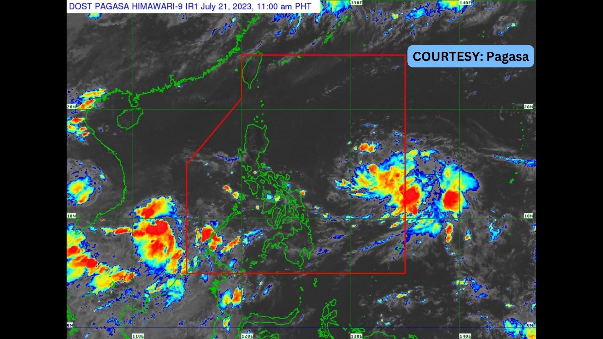 LPA sa Southeastern Luzon naging ganap na bagyo; posibleng umabot sa Super Typhoon category ayon sa PAGASA