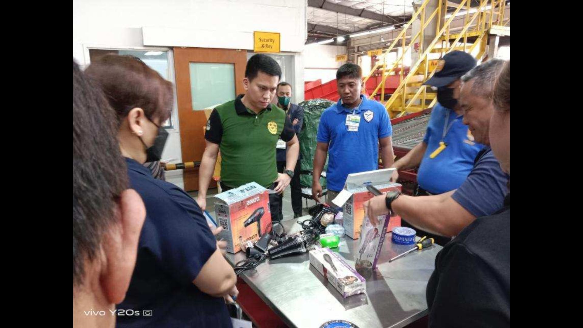 Higit P5.9 M ‘shabu’ sa parcel nasabat sa warehouse sa Pasay