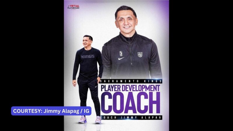Jimmy Alapag bahagi ng coaching staff ng Sacramento Kings