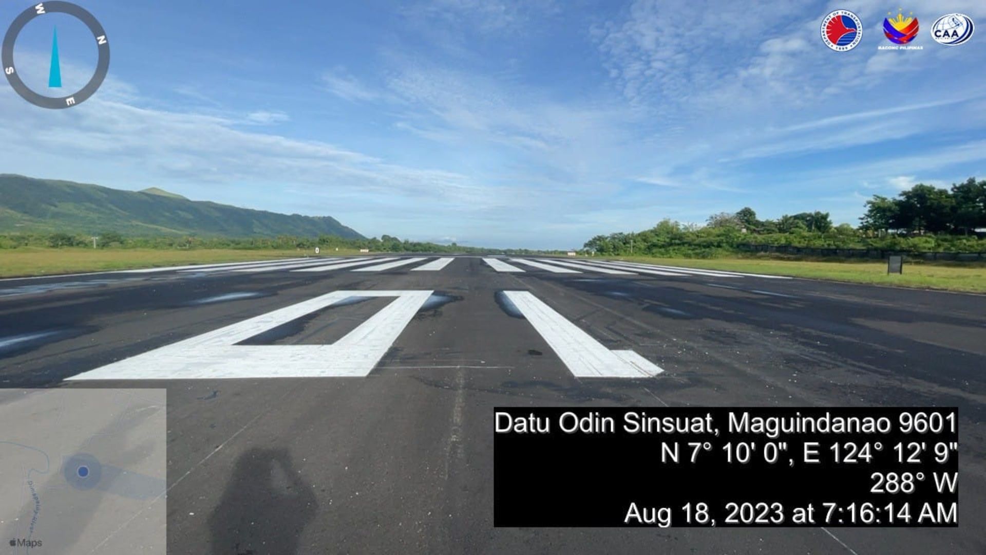 Flight operations sa Cotabato City naibalik na; repair sa runway magpapatuloy pa din