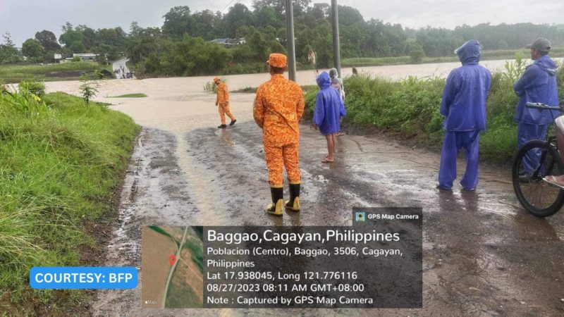 BFP Region 2 nakaalerto na sa posibleng epekto ng bagyong Goring