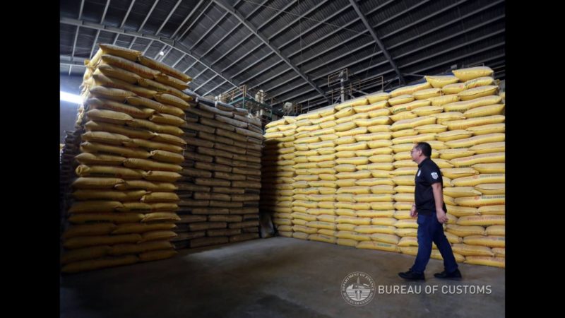 P519M na halaga bigas at palay, natagpuan ng Customs sa mga warehouse sa Bulacan